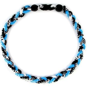 MapofBeauty 18 Inch Three Colors Fashion Three Braided Rope Tornado Necklace