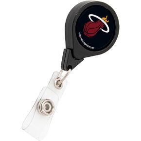 Miami Heat NBA Team Retractable Badge Holder Ticket Clip Reel ID