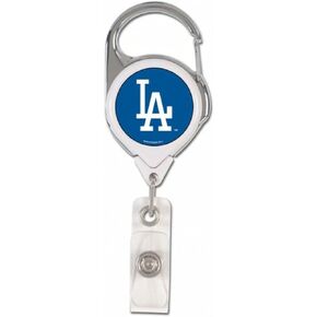 WinCraft MLB Los Angeles Dodgers 46955011 Retractable 2S Prem Badge Holders