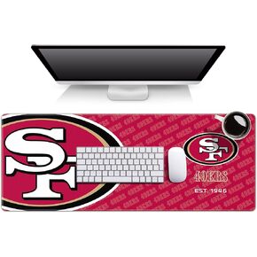 لوحة مكتب YouTheFan NFL Logo Series، 31.5 بوصة × 12 بوصة