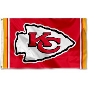 WinCraft Kansas City Chiefs KC Large 3x5 Flag