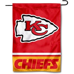 WinCraft Kansas City Chiefs Double Sided Garden Flag