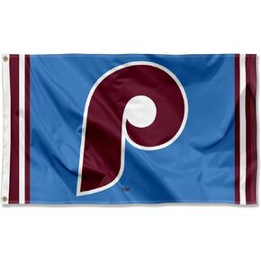 WinCraft Philadelphia Phillies Retro Vintage Logo Flag and Banner