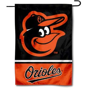 WinCraft Baltimore Orioles Double Sided Garden Flag