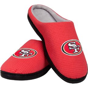 FOCO Men's NFL Team Logo Memory Foam Slide Slippers