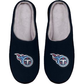 FOCO Men's NFL Team Logo Memory Foam Slide Slippers in Kuwait