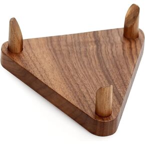 Ball Stand Holder Display Stand for Basketball Football Soccer Holder Rack Autographed Ball Memorabilia Display Case Solid Walnut Wood Made Ball Display Stand