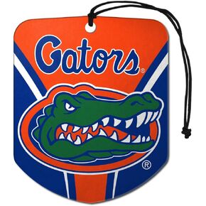 FANMATS NCAA Unisex-Adult 2 Pack Hanging Car Air Freshener, Team Design - 3.5in x 3in