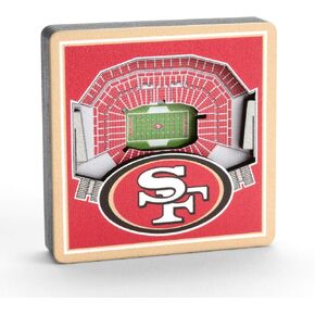 YouTheFan NFL NFL 3D StadiumView Magnet