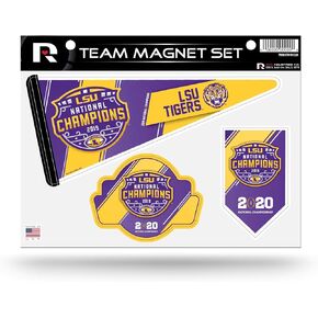 Rico Industries NCAA Georgia Bulldogs CFP College Football 2023 National Champions Team Magnet Sheet Team Magnet