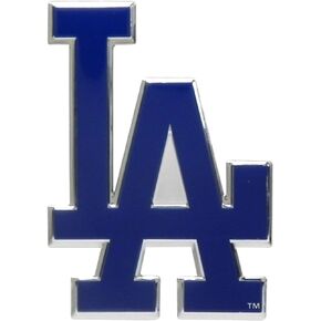 Team ProMark MLB - Los Angeles Dodgers Heavy Duty Aluminum Color Emblem, 4" x 3"