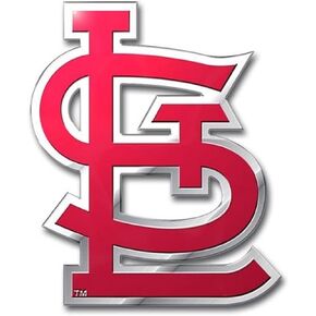 MLB - St. Louis Cardinals Heavy Duty Aluminum Color Emblem