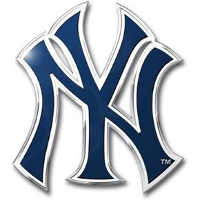 MLB - New York Yankees Heavy Duty Aluminum Color Emblem