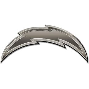 Rico Industries NFL Football Standard Oval Antique Nickel Auto Emblem for Car/Truck/SUV