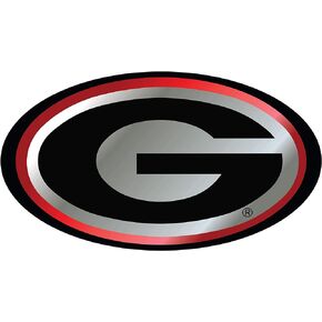 UGA GEORGIA BULLDOGS Mirrored Hitch Receiver Cover
