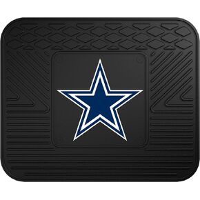 FANMATS - 8274 NFL Dallas Cowboys Vinyl Heavy Duty Car Mat,Set of two, 18"x27"
