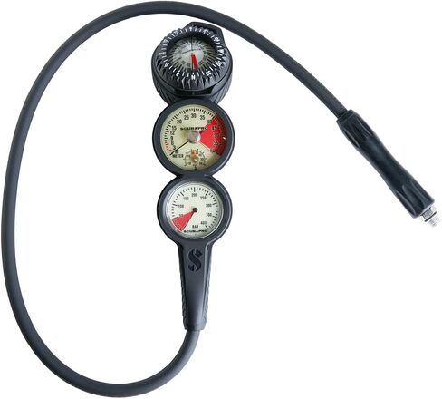 ScubaPro 3 Gauge Inline Metric Console in Saudi Arabia
