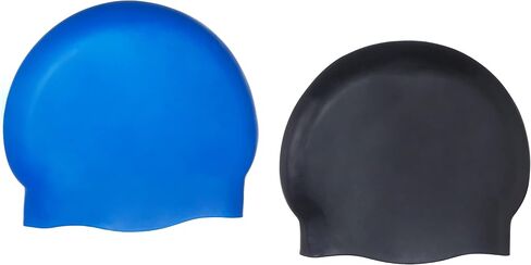 Amazon Basics Silicone Unisex Swim Caps in Saudi Arabia