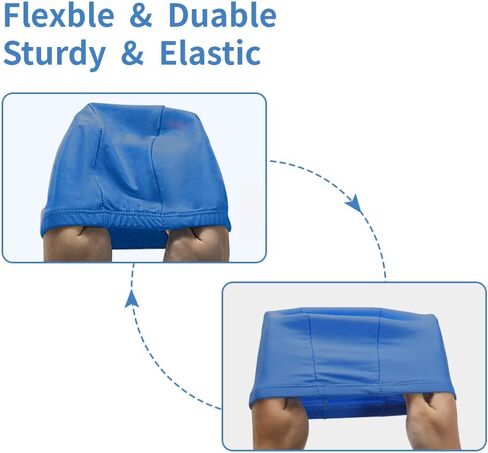 6 pcs Elastic Swim Caps for Both Women & Men & Kids Fabric Durable Non-Waterproof Cloth Swimming Pool Cap Elastic Bathing Cap in Saudi Arabia