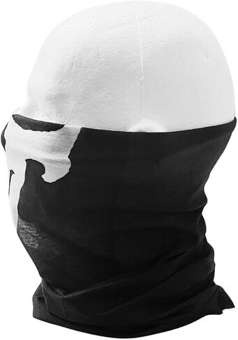 المعاقب الجمجمة أنبوب قناع الوجه الجراب وشاح باندانا قناع الوجه للدراجات النارية ركوب الدراجات تشغيل عصابات الرأس ورياضات السيارات in Kuwait