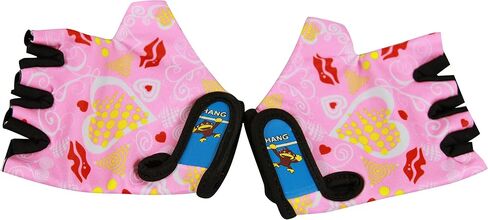 قفازات Monkey Bar مع التحكم في قبضة اليد (قلوب) للأطفال بعمر 7 و8 سنوات قفازات دراجة للأطفال in Kuwait