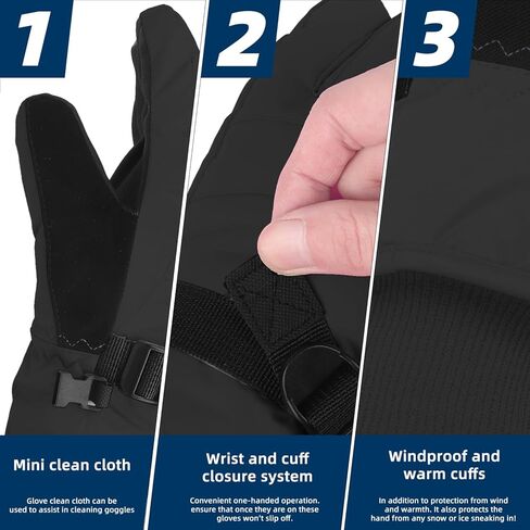 AMYIPO Kids Winter Snow Ski Gloves Children Snowboard Gloves for Boys Girls in Kuwait