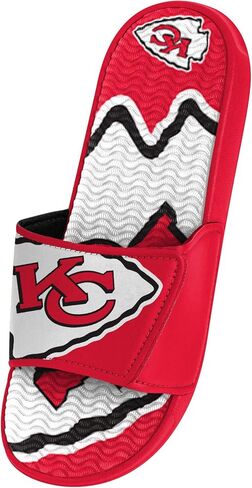 صنادل FOCO Boy's NFL Kids Team Logo Sport Gel Shower Slide Flip Flop in Kuwait