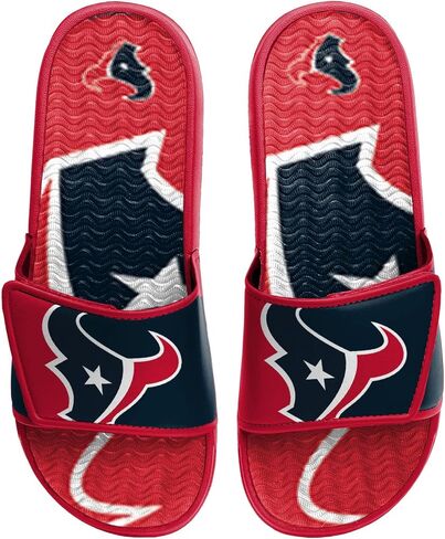 صنادل FOCO Boy's NFL Kids Team Logo Sport Gel Shower Slide Flip Flop in Kuwait