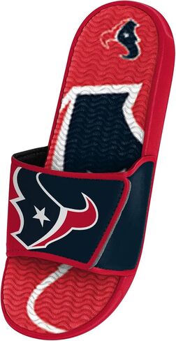 صنادل FOCO Boy's NFL Kids Team Logo Sport Gel Shower Slide Flip Flop in Kuwait