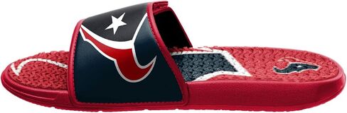 صنادل FOCO Boy's NFL Kids Team Logo Sport Gel Shower Slide Flip Flop in Kuwait