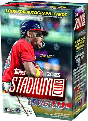 2023 Topps Stadium Club Baseball Factory Sealed Value Box - Baseball Complete Sets in Saudi Arabia