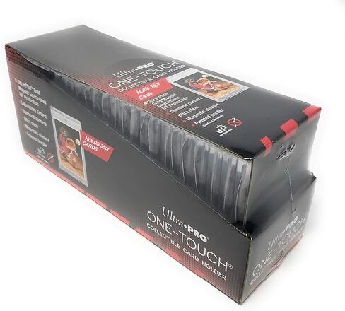Ultra Pro - 35pt Magnetic Card Holder Cases 25ct Box - Sized to fit Standard Size Cards, Protect Collectible Sports Cards, Baseball Cards, Sports Memorabilia, Durable Card Display in Saudi Arabia