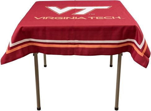 College Flags & Banners Co. Virginia Tech Hokies Logo Tablecloth or Table Overlay in Saudi Arabia