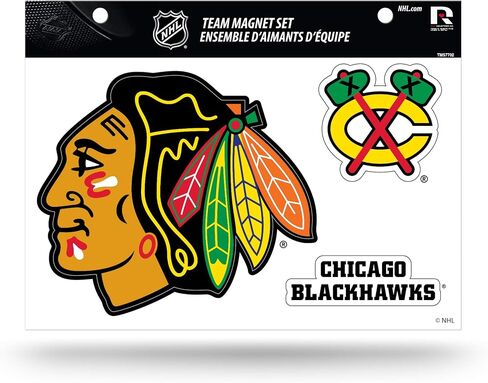 Rico Industries NHL Unisex Die Cut Team Magnet Set Sheet in Saudi Arabia