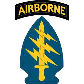 U.S. Army Special Forces Group Vinyl Decal