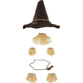 Adult Deluxe Felt Scarecrow Hat - Oktoberfest Wizard Witch Hillbilly Costume Hat, Black, One Size