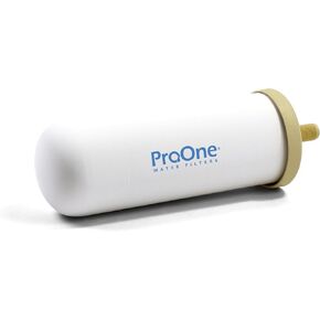 ProOne G-Series 7-Inch Gravity Filter Replacement - ProOne®, Berkey®, Waterdrop® Gravity Water Filtration Systems Compatible - NSF-42 Certified (2-Pack)