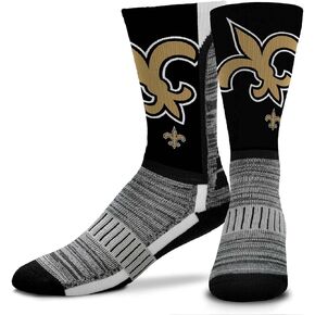 FBF NFL Youth V Curve Socks - Machine Washable - Poly-Spandex Blend and Durability for Active Young Athletes (Minnesota Vikings - Multicolor)