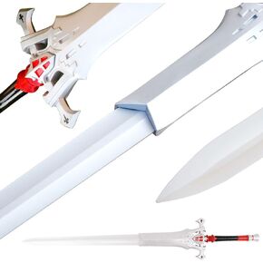 51 Inch Handcrafted Metal Greatsword Invictus Used by Rosfield Final Cosplay Fantasy 16 XVI Collection Game Weapons Video Merch Halloween 1:1 Replica Sword Display