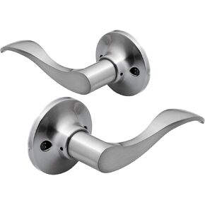 Berlin Modisch Entrance Lever Door Handle [Lock with Two Keys] for Office or Front Door with a Oil Rubbed Bronze Finish, Reversible for Right & Left Side, Entry Lever Classic Series