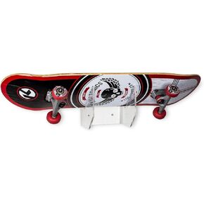 SOURCEONE.ORG Deluxe Tier Skateboard Storage Display Rack - Invisible Clear Acrylic Wall Mount Display