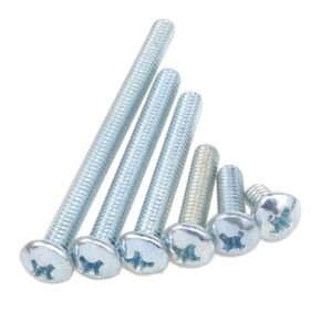 yukata 6 Sizes #8-32 Machine Screws Cabinet Knob Screws Cabinet Handle Screws Outlet Screws Electrician Screws Kit Cabinet Hardware Screws 60PCS