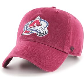 47 NHL Unisex-Adult Clean Up Adjustable Hat Cap One Size Fits All (Colorado Avalanche Maroon)