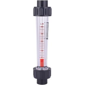 LZB 15(D) Plastic Tube Flowmeter, Plastic Tube Water Flowmeter, High Auracy Alk and Acid Resist Liquid Flowmeter(5-50mL/H)