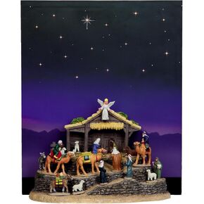 Lemax Village Bethlehem with Background, Battery Operated (4.5V) #64059