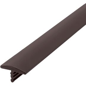 Outwater Industries 25 Foot Black 5/8 Inch Center Barb Tee Moulding T Molding Hobbyist Pack, Small Projects, Arcade Machines and Tables