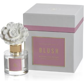 Blush Porcelain Oil Diffuser, 1.69 oz - Moroccan Peony