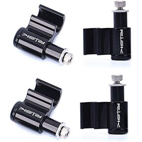 RISK Bicycle Hydraulic Brake Cable Housing Guide Adapter Converter Clips Clamps (4pcs/Set)