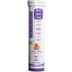 Melatonin Effervescent Tablets (Blueberry, 15 Count) – Dissolvable Melatonin Capsules w/L-Theanine, Chamomile, & More - Sleep Aid Supplement for Adults - Vegan, Non GMO Melatonin Supplement