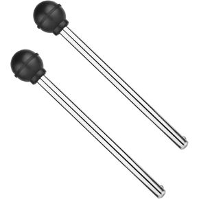 2pcs Weight Stack Pins, Round Lifting Cable Pin Tensile 3/8 Inch Locking Space, Plate Performance Selector Bench Pin, Universal Weight Pin for Home Gym Drop Set Exercise Machine Part Accessories
